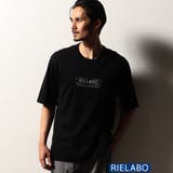【RIELABO】ロゴデザイン クルーネックTシャツ | NICOLE | 詳細画像1