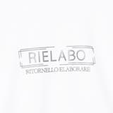 【RIELABO】ロゴデザイン クルーネックTシャツ | NICOLE | 詳細画像13