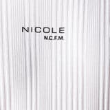 ランダムテレコ・メランジ天竺タンクトップ | NICOLE | 詳細画像13