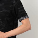 【NICOLE SPORTS】エンボス柄スキッパーポロシャツ | NICOLE | 詳細画像15