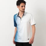 92その他3 | 【NICOLE SPORTS】ムラ柄アラカルトスキッパーポロシャツ | NICOLE