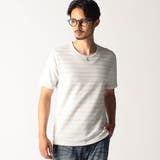 91その他2 | タックボーダーVネック半袖プルオーバー | NICOLE