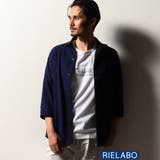 【RIELABO】シアーメッシュ 7分袖スタンドシャツ | NICOLE | 詳細画像1 