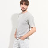 29グレー | メッシュジャカード半袖ニット | NICOLE