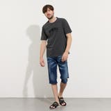 ピグメント加工ロゴプリント半袖Tシャツ | NICOLE | 詳細画像5