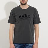 ピグメント加工ロゴプリント半袖Tシャツ | NICOLE | 詳細画像6