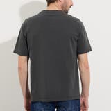 ピグメント加工ロゴプリント半袖Tシャツ | NICOLE | 詳細画像8