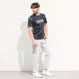 ハケメ×ロゴ柄半袖Tシャツ | NICOLE | 詳細画像3