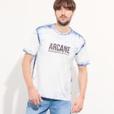 ハケメ×ロゴ柄半袖Tシャツ | NICOLE | 詳細画像5