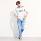 91その他2 | ハケメ×ロゴ柄半袖Tシャツ | NICOLE