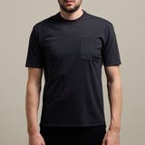 【HIDEAWAYS BLACK】ポケット付き刺繍ロゴドレスTシャツ | NICOLE | 詳細画像6 