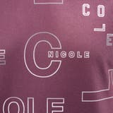 【WEB限定】総柄ロゴプリント半袖Tシャツ | NICOLE | 詳細画像12