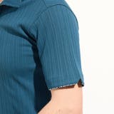 【WEB限定】ランダムテレコ ショートレギュラーカラーポロシャツ | NICOLE | 詳細画像13