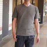 39チャコールグレー | ブリスタージャカードVネック半袖プルオーバー | NICOLE