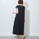 チェック柄異素材切替えカットワンピース | NICOLE | 詳細画像11 
