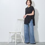 ダブルポケット風加工入りワイドデニムパンツ | NICOLE | 詳細画像8 