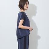 ラメ切替え入りフレンチスリーブプルオーバー | NICOLE | 詳細画像11