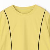 配色パイピング切替え半袖Tシャツ | NICOLE | 詳細画像21 
