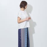 コード刺繍入りフレンチスリーブプルオーバー | NICOLE | 詳細画像4 