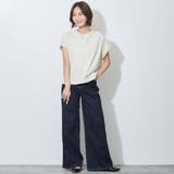 コード刺繍入りフレンチスリーブプルオーバー | NICOLE | 詳細画像7 