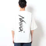 【NANGA別注】バックプリントドローコードTシャツ | NICOLE | 詳細画像6