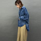 シアーデニムオーバーシャツ | NICOLE | 詳細画像9