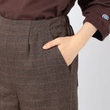 ロールヘムグレンチェックパンツ | NICOLE | 詳細画像7