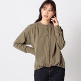 46カーキ | フロントINシャツ | NICOLE