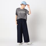接触冷感 フロッキーロゴ Ｔシャツ | NICOLE | 詳細画像4 
