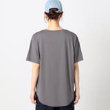 接触冷感 フロッキーロゴ Ｔシャツ | NICOLE | 詳細画像7 
