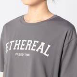 接触冷感 フロッキーロゴ Ｔシャツ | NICOLE | 詳細画像9 
