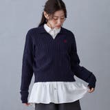28オフホワイト | ペプラムデザインブラウス | NICOLE