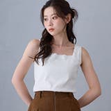 28オフホワイト | 2wayレースタンクトップ | NICOLE
