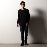 【RIELABO】フロッキープリント クルーネックTシャツ(日本製) | NICOLE | 詳細画像3 
