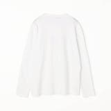 【RIELABO】フロッキープリント クルーネックTシャツ(日本製) | NICOLE | 詳細画像9 