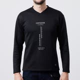 ストレッチポンチジェルプリントＶネック長袖Tシャツ | NICOLE | 詳細画像6 