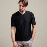 【HIDEAWAYS BLACK】バイヤスリンクスジャカードＶネック半袖プルオー… | NICOLE | 詳細画像13 