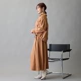 カラーデニム裾ドロスト入りシャツ | NICOLE | 詳細画像4