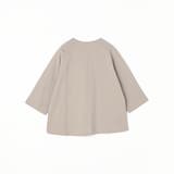箔入りロゴプリント7分袖ラグランTシャツ | NICOLE | 詳細画像19 