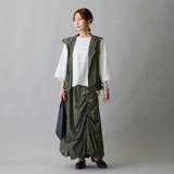 箔入りロゴプリント7分袖ラグランTシャツ | NICOLE | 詳細画像7 