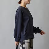 モチーフ刺繍入りダンボールプルオーバー | NICOLE | 詳細画像12 