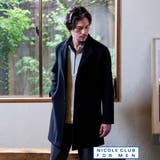 49ブラック | 【WEB限定】アラカルトハイブリットメルトン チェスターコート | NICOLE