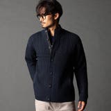 92その他3 | 編地切替 スタンドニットブルゾン | NICOLE