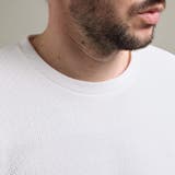 【HIDEAWAYS BLACK】シェニールバイヤスジャカードクルーネックプルオ… | NICOLE | 詳細画像9