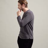 29グレー | 【HIDEAWAYS BLACK】シェニールバイヤスジャカードクルーネックプルオ… | NICOLE