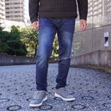 60ブルー | アラカルト裏起毛スリムストレートパンツ | NICOLE