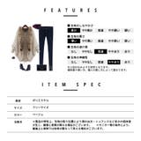 ファー付ニットカーディガンコート ニット カーデ | Y&M | 詳細画像9