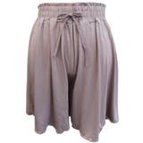 スモーキーピンク | フレアーショートパンツ レディース キュロット | Y&M