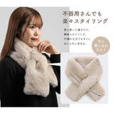 マフラー レディース ファー | Y&M | 詳細画像4
