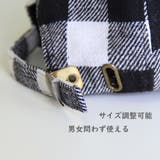 レディース メンズ ブロックチェック柄キャップ | Y&M | 詳細画像5